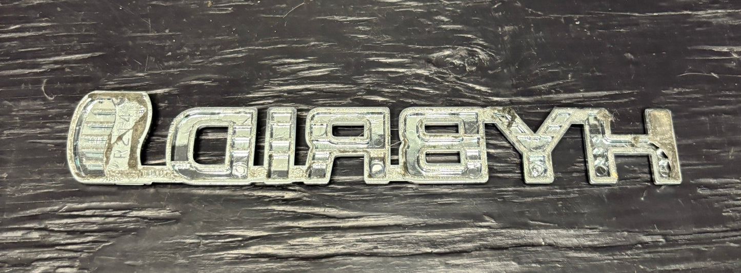 Toyota Hybrid Emblem