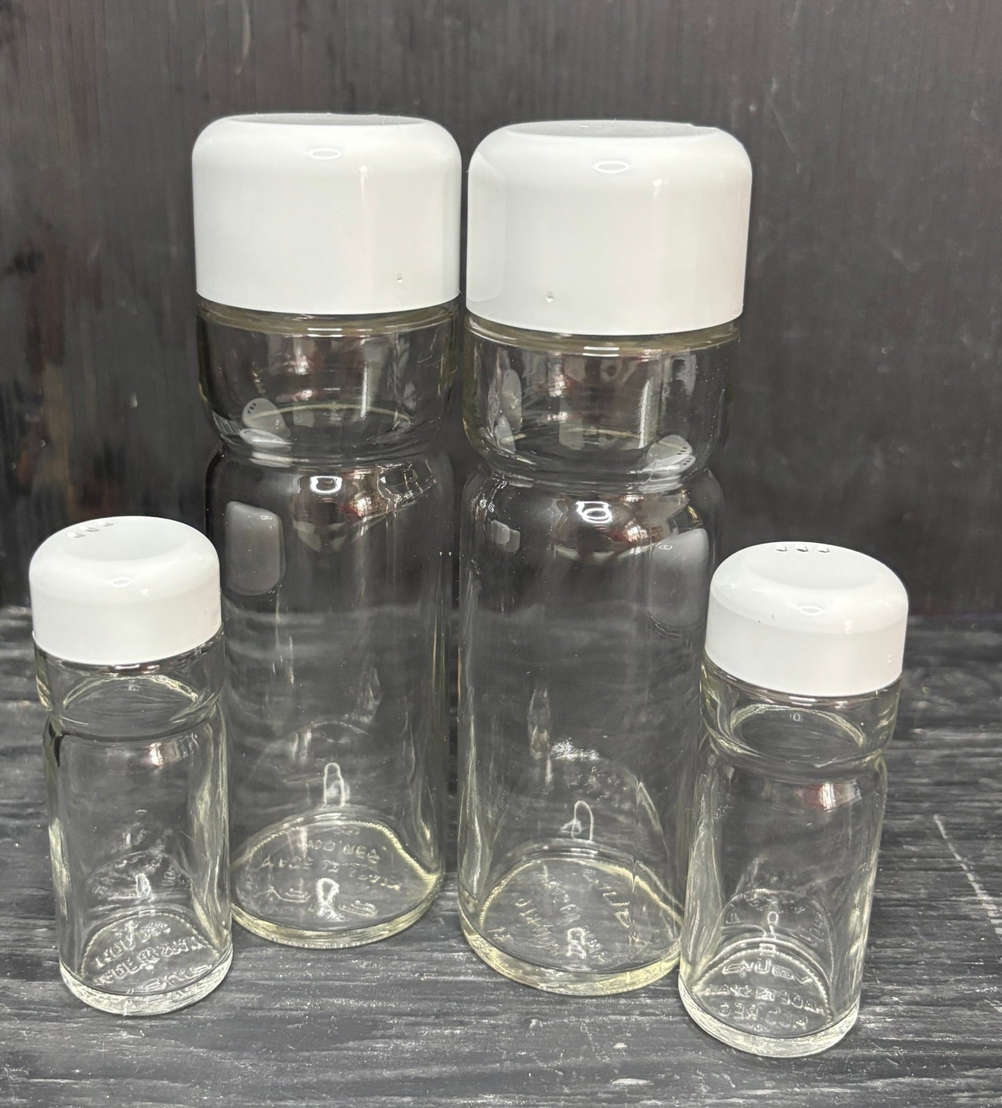 Valera Salt and Pepper Shakers and Cruets with Caddy