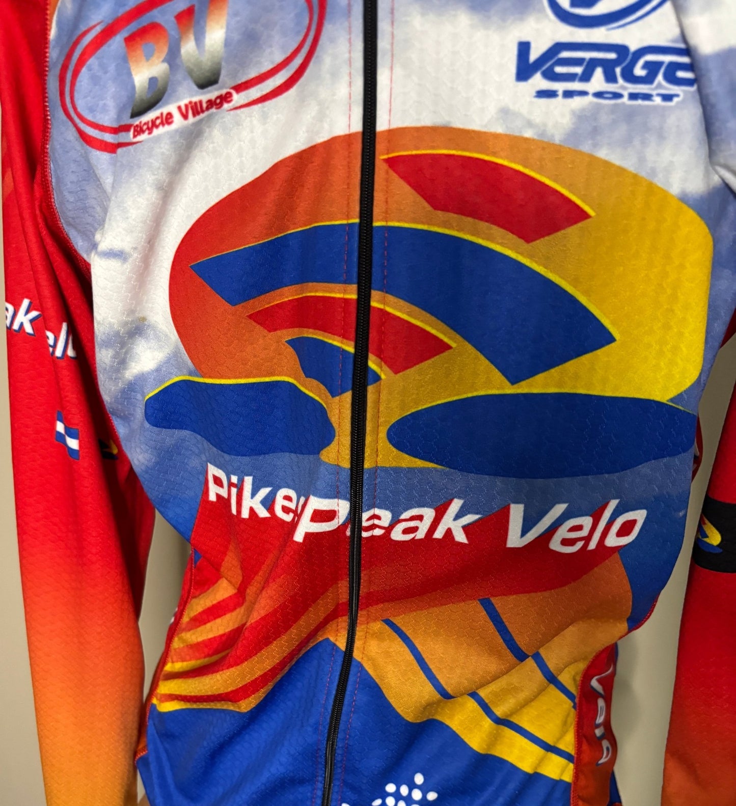 Verge Sport Pikes Peak Velo Cycling Race Long Sleeve Jersey