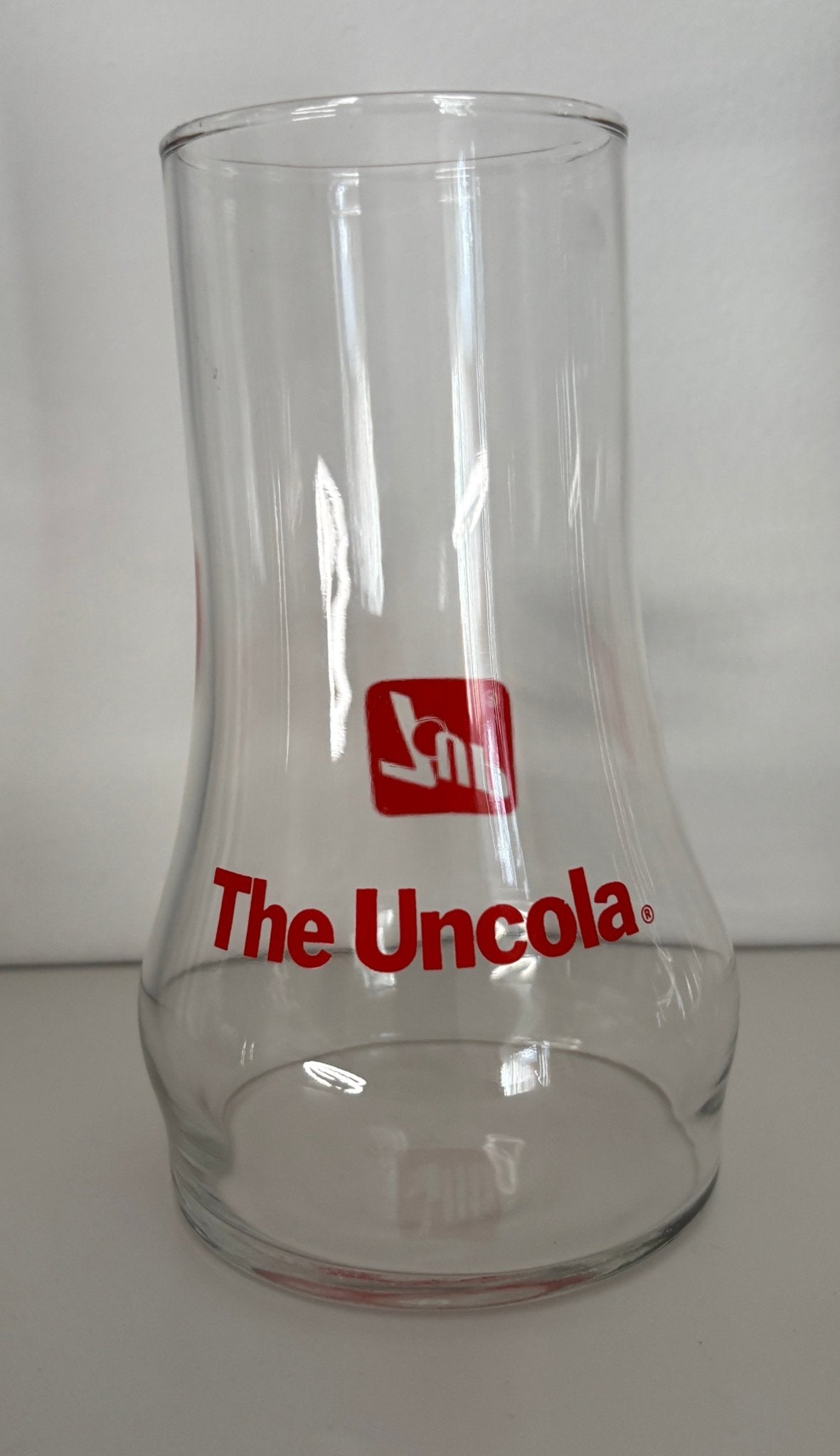 Vintage 7UP The Uncola Upside Down Drink Glass Set