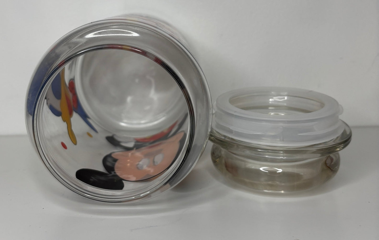 Vintage Anchor Hocking Disney Minnie Mouse Glass Jar