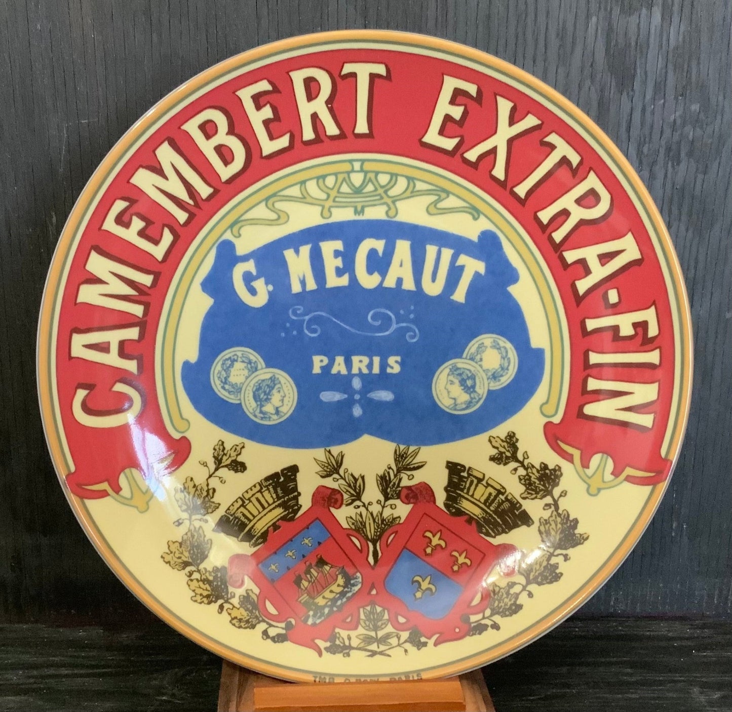 Vintage BIA Camembert Cheese Serving Plate