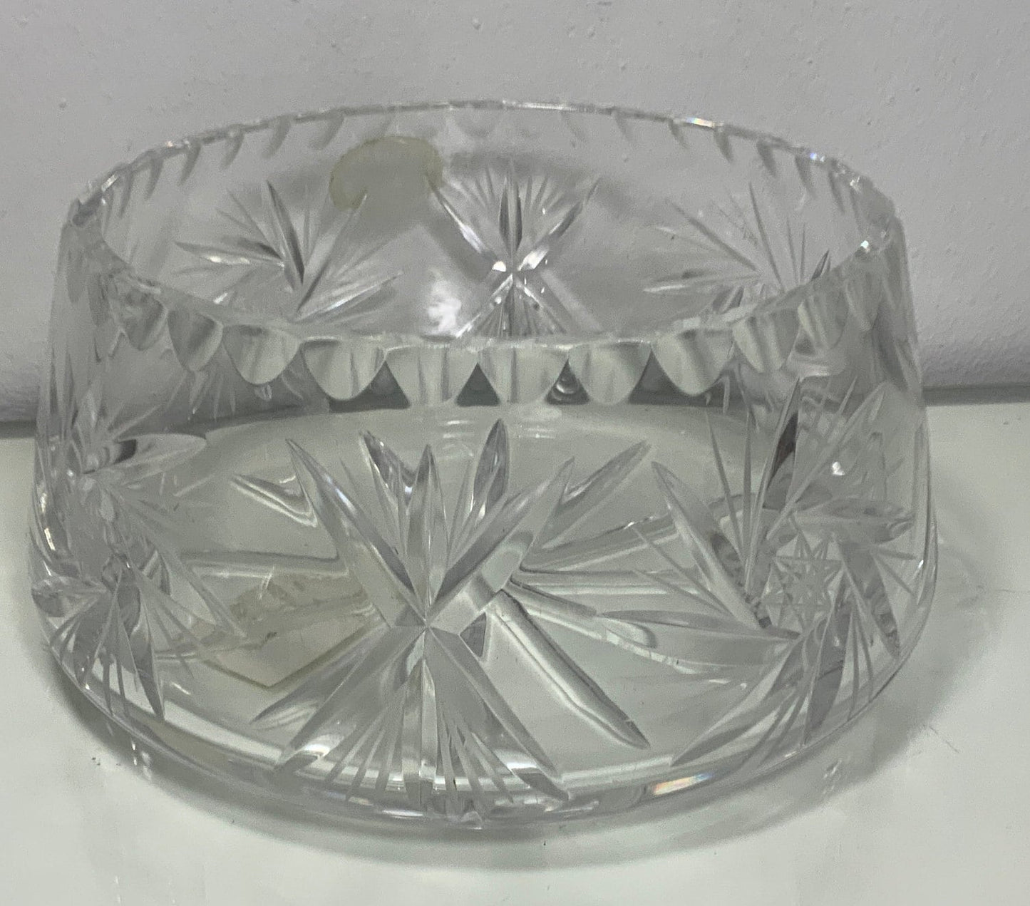 Vintage Bohemia Crystal Candy bowl