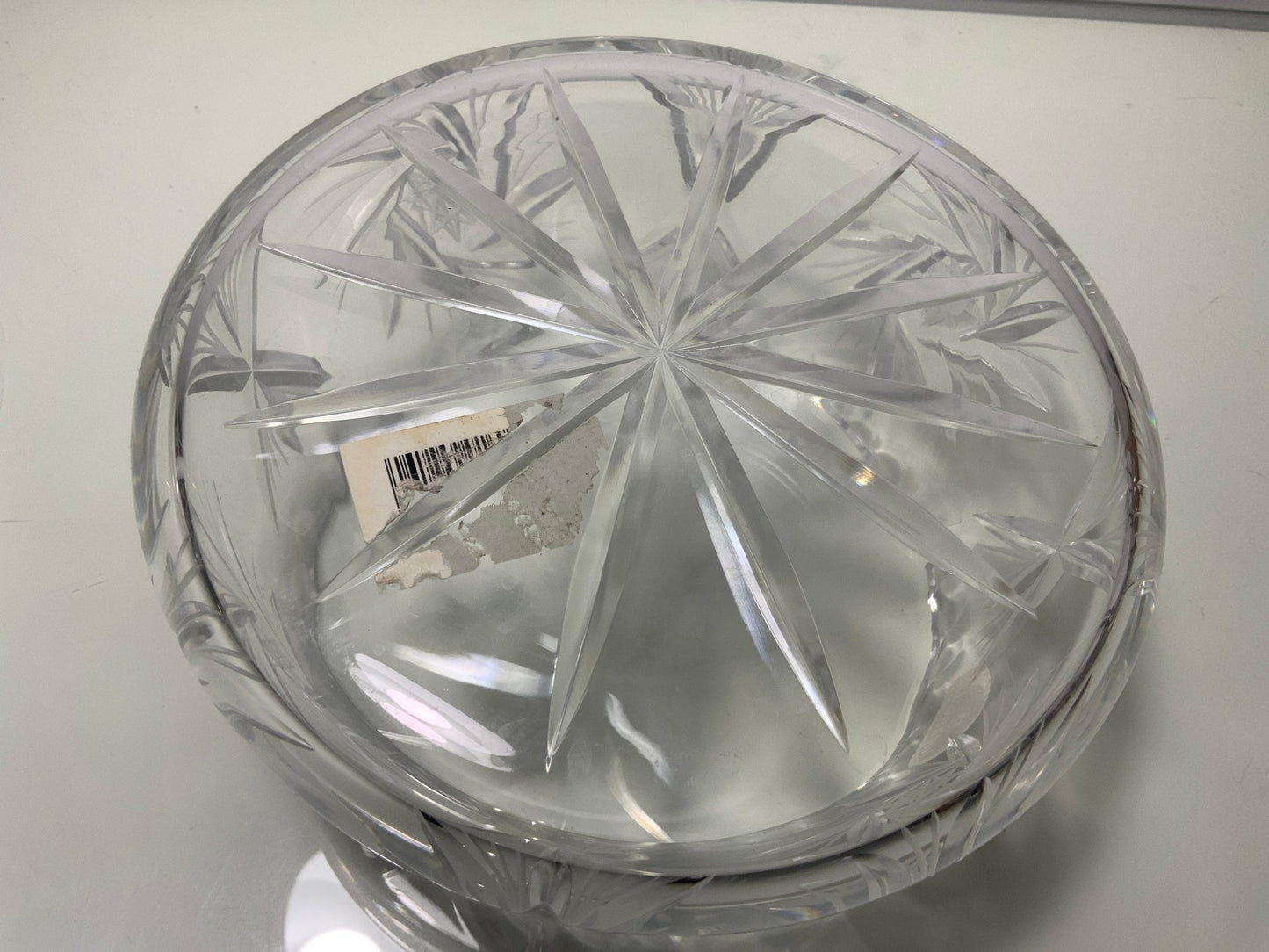 Vintage Bohemia Crystal Bowl Candy Dish