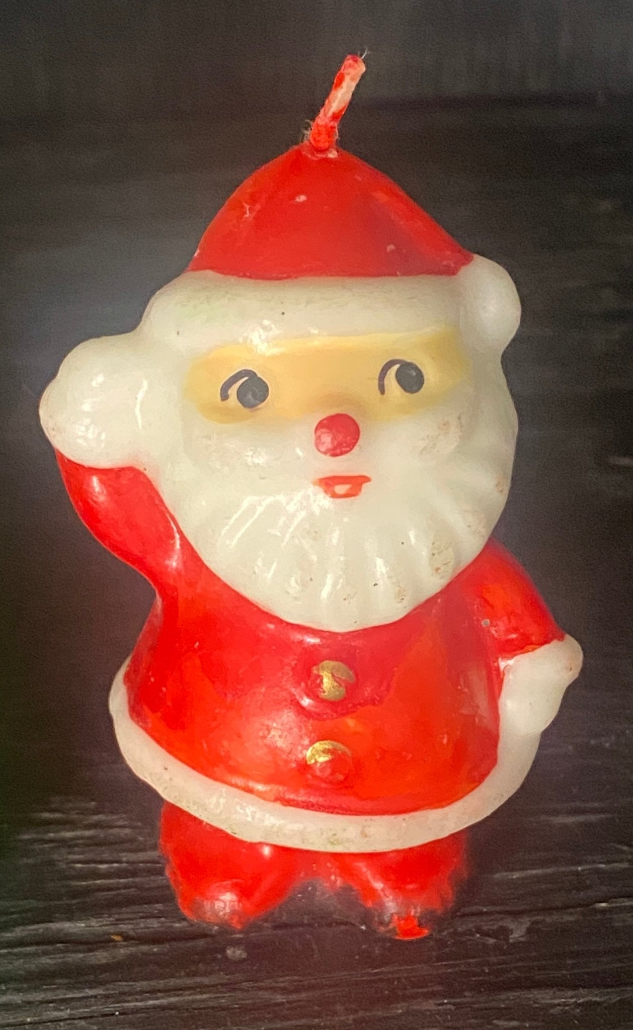 Vintage Christmas Mini Candle