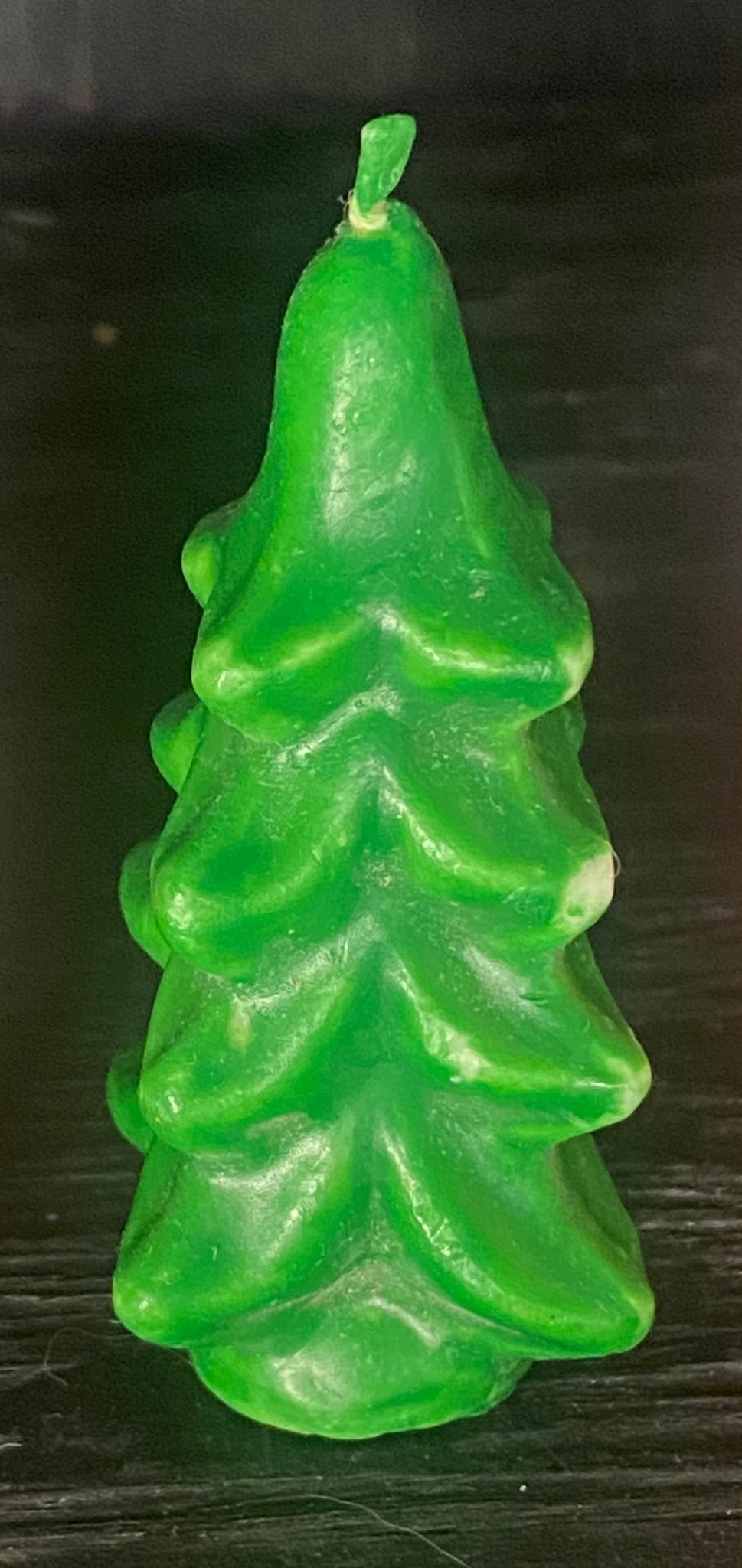 Vintage Christmas tree Mini Candle