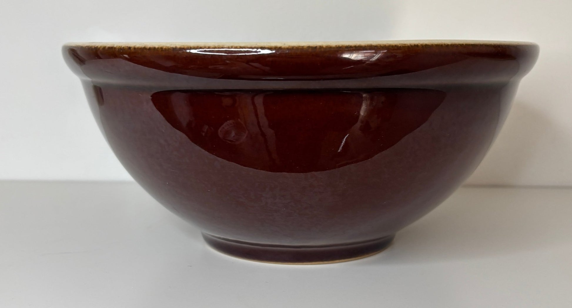 Vintage Denby Brown Serving Bowl