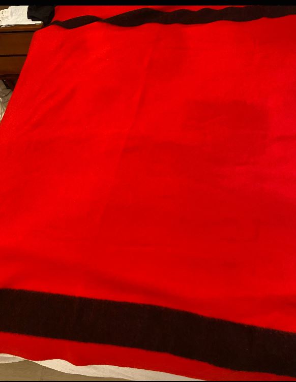 Vintage Eaton’s Trapper Point Wool Blanket
