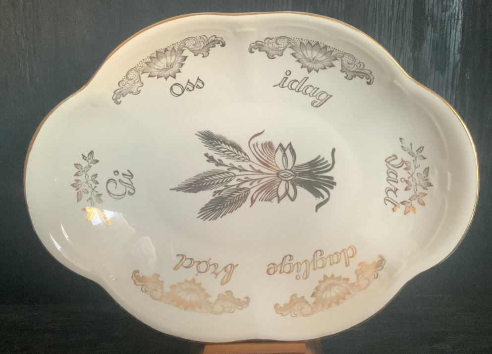 Vintage Figgjo Flint Platter