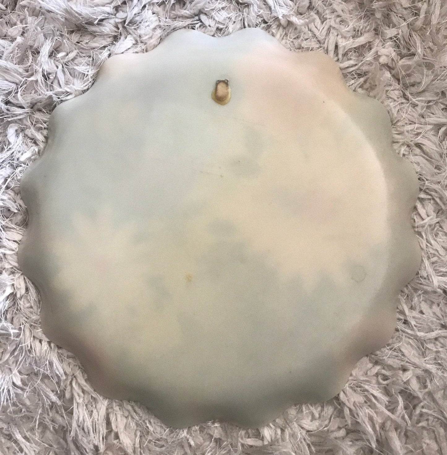 Vintage Flower Pattern Fab Serving Platter