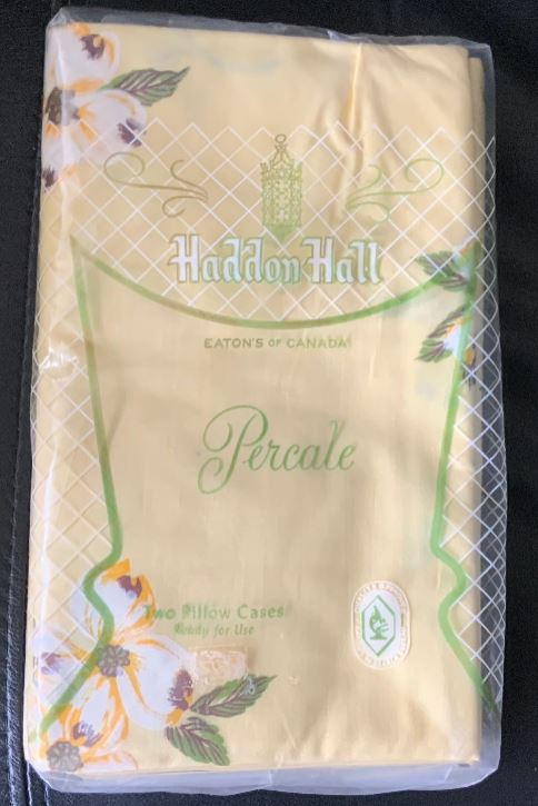 Vintage Haddon Hall Percale Dogwood Pillowcases