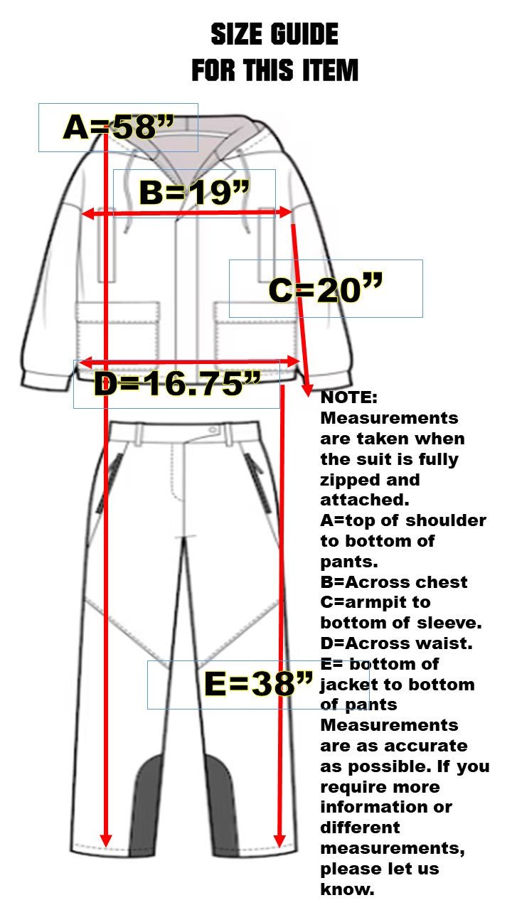 Vintage Head 2 In 1 Men’s Ski Suit Snowsuit