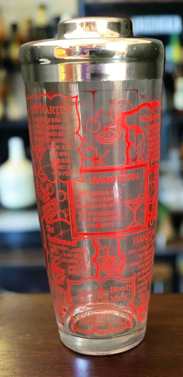 Vintage Irvinware Cocktail Shaker