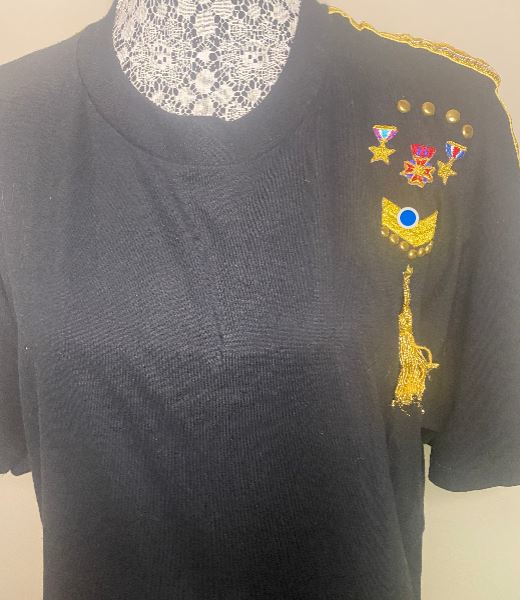 Vintage Jon Woods Military Shirt