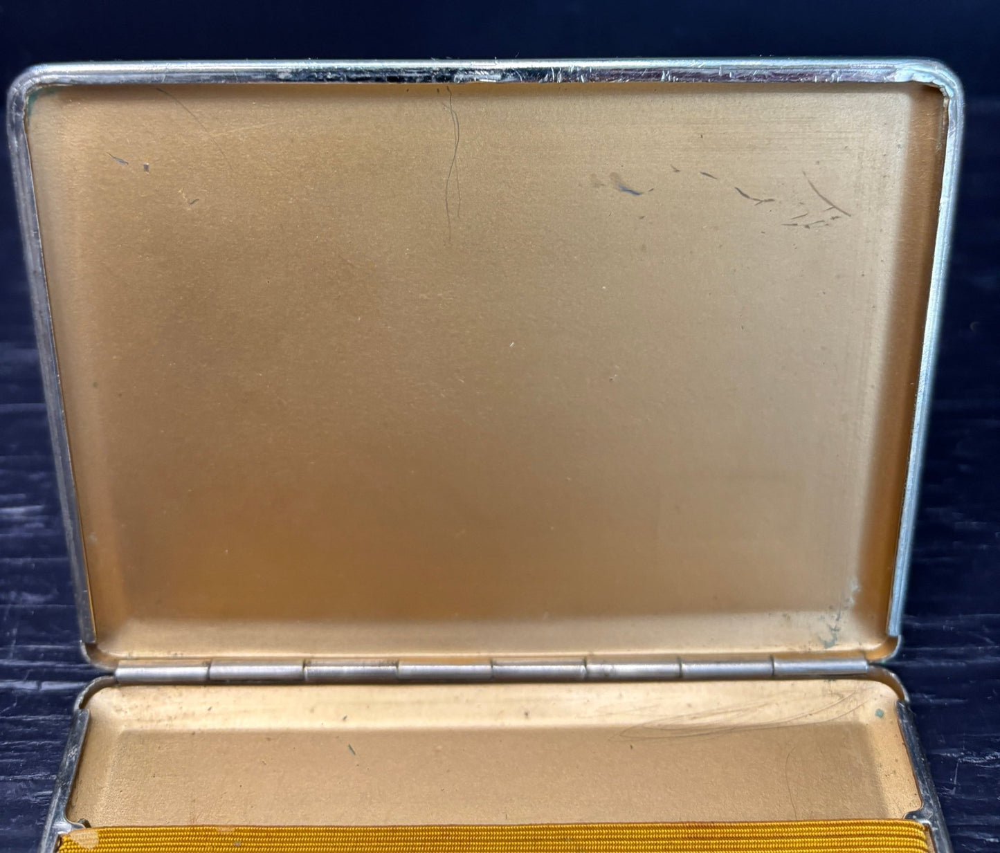 Vintage Kincraft Chrome Cigarette Case