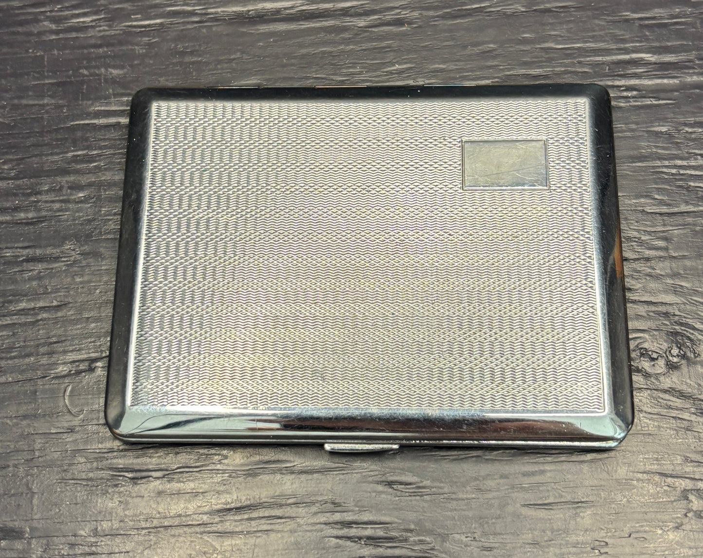 Vintage Kincraft Chrome Cigarette Case