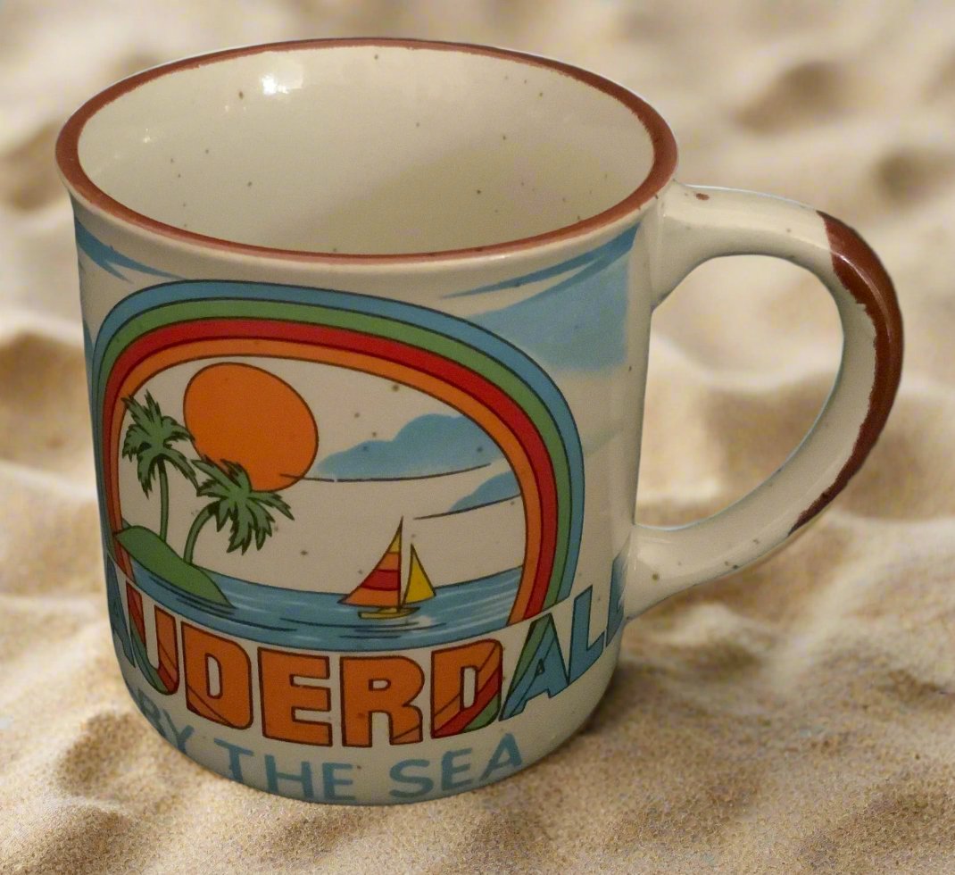 Vintage Lauderdale By The Sea Coffee Mug