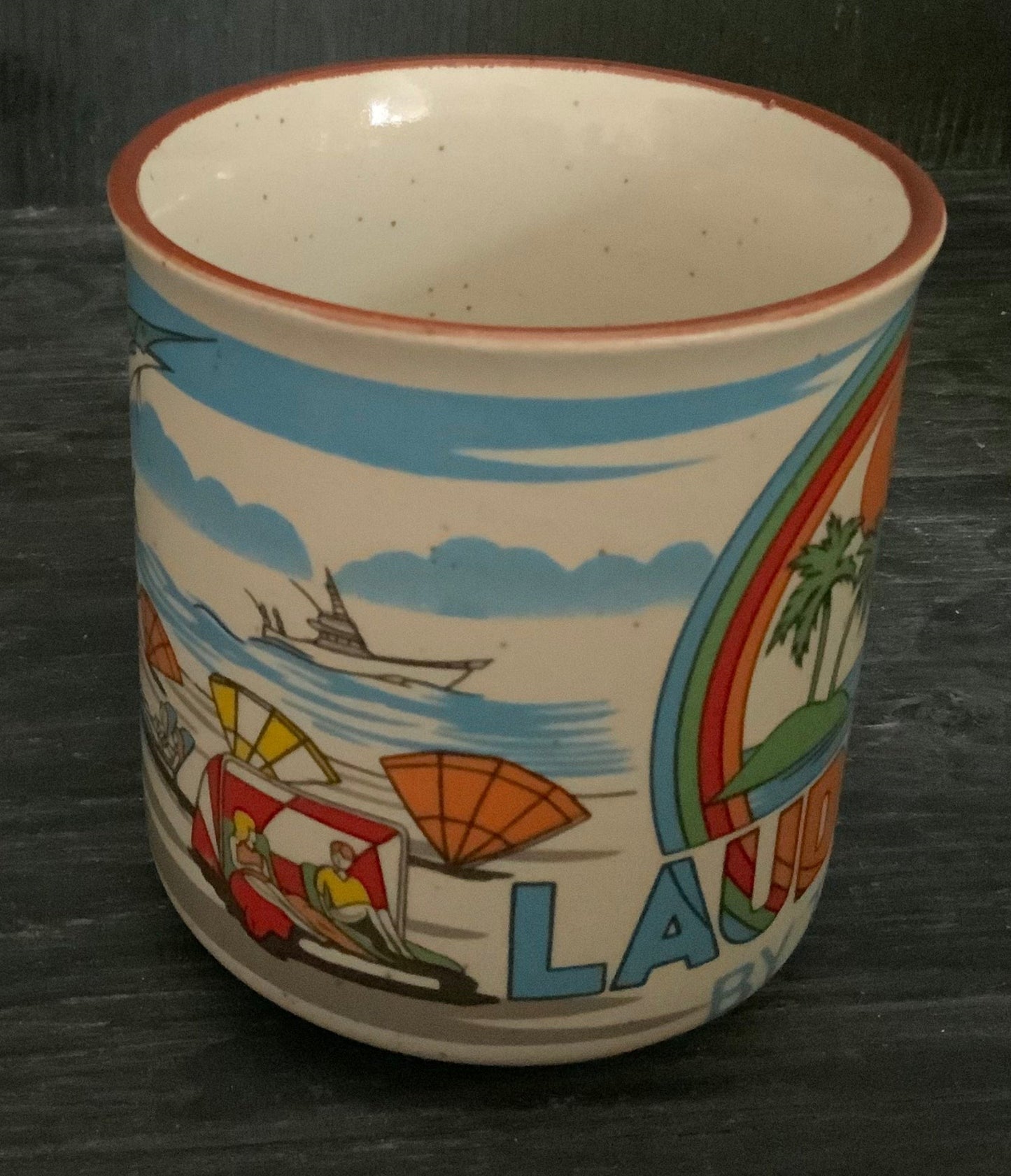 Vintage Lauderdale By The Sea Coffee Mug