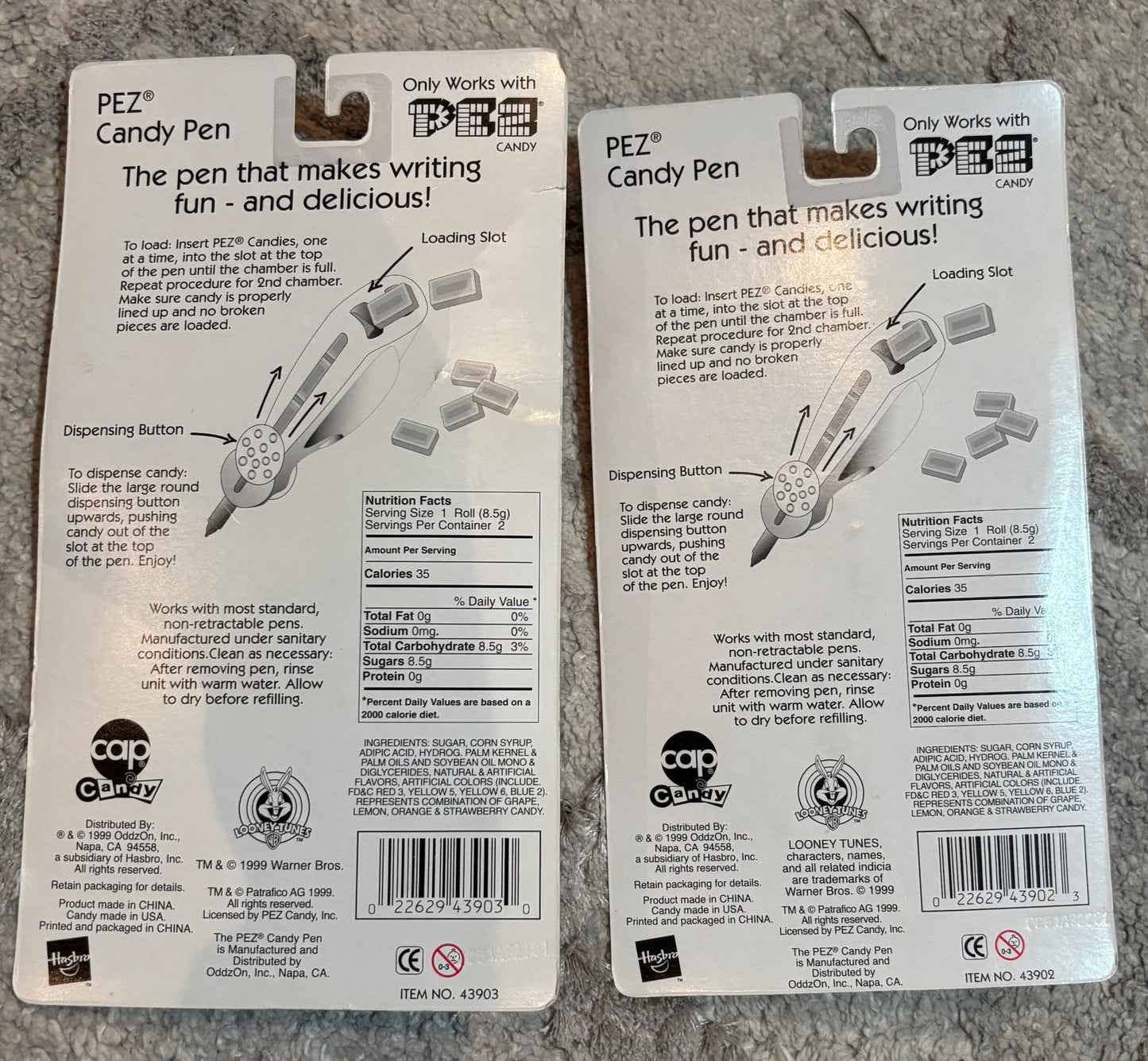 Vintage Looney Tunes Pez Candy Pen Dispenser