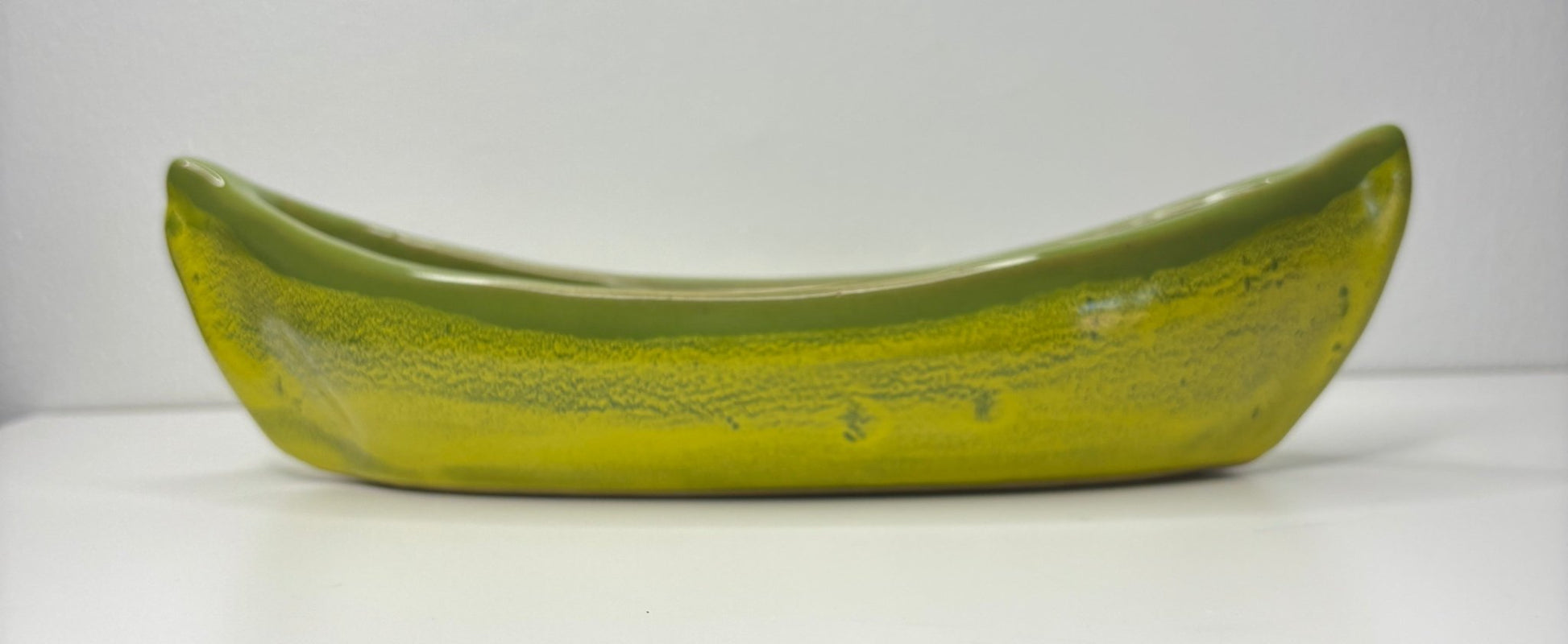 Vintage Maxwell Pottery Canoe Dip Dish