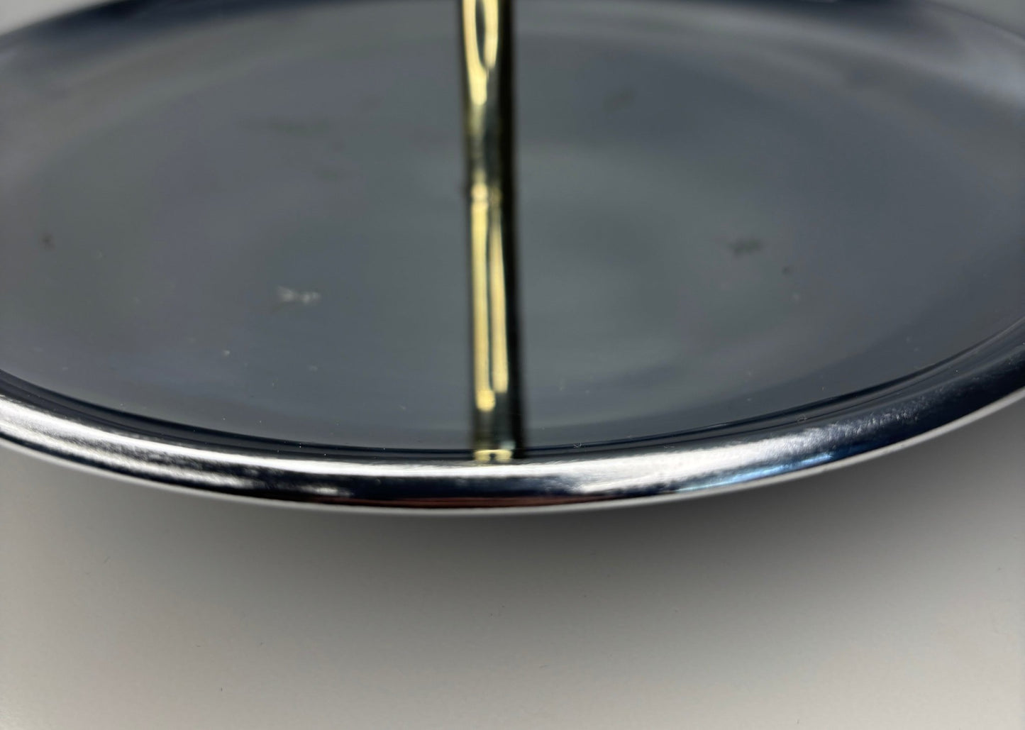 Vintage MCM Made in Japan Atomic Age Two Tier Candy Serving Dish