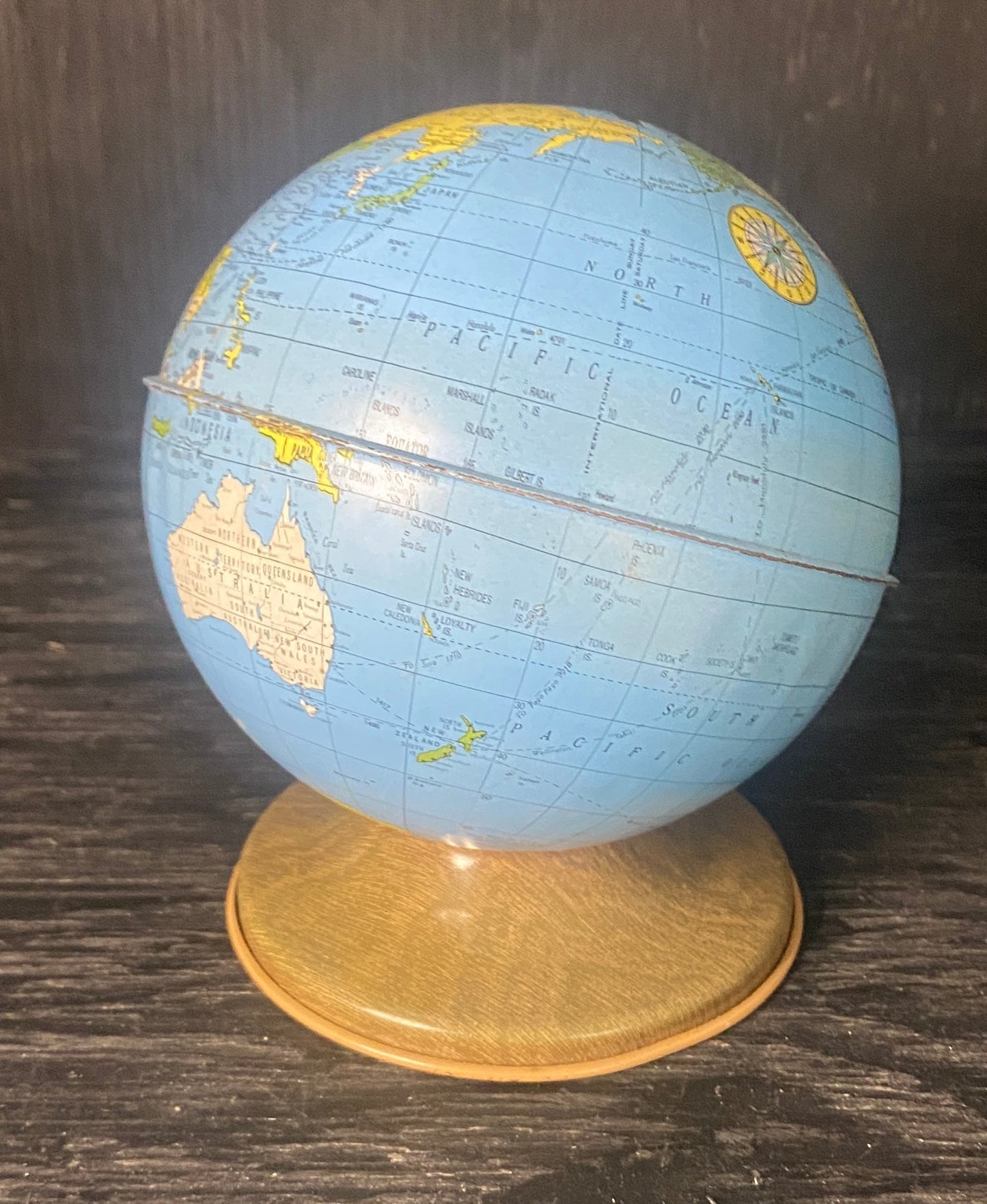 World Globe Coin Piggy Bank