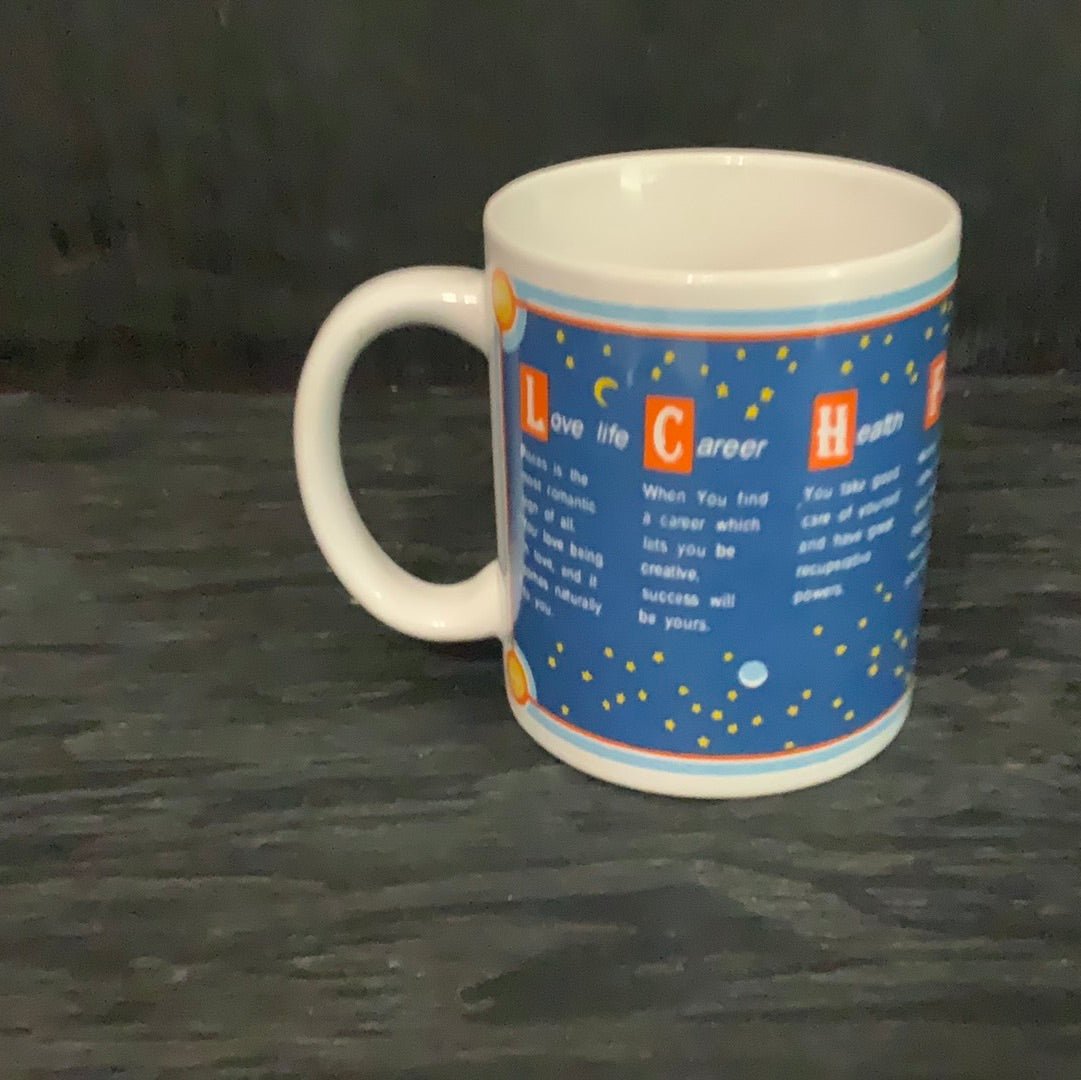 Vintage Pisces Zodiac Sign Coffee Mug