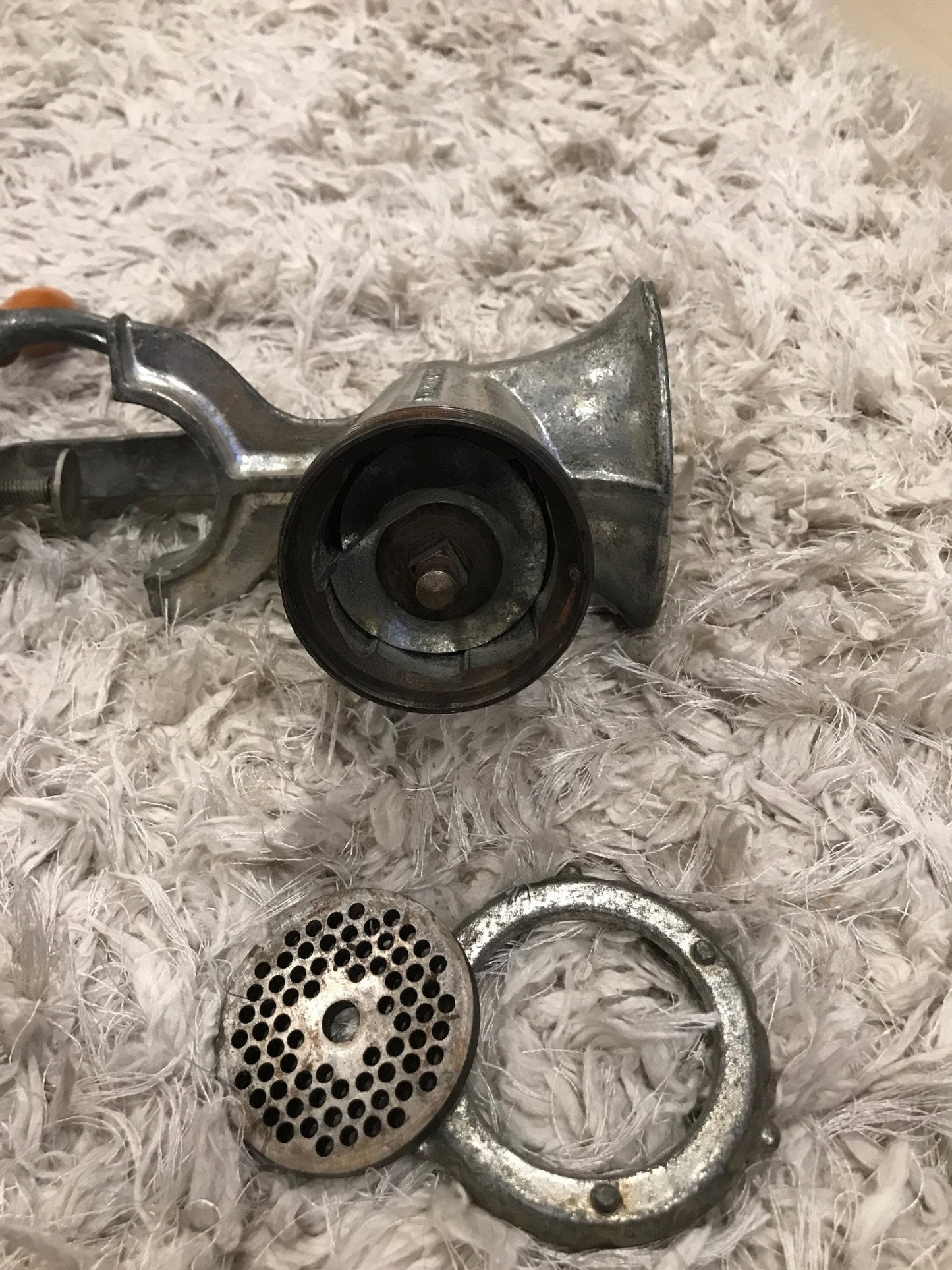 Vintage Porkert Solid Steel Meat Grinder made in Czechoslovakia