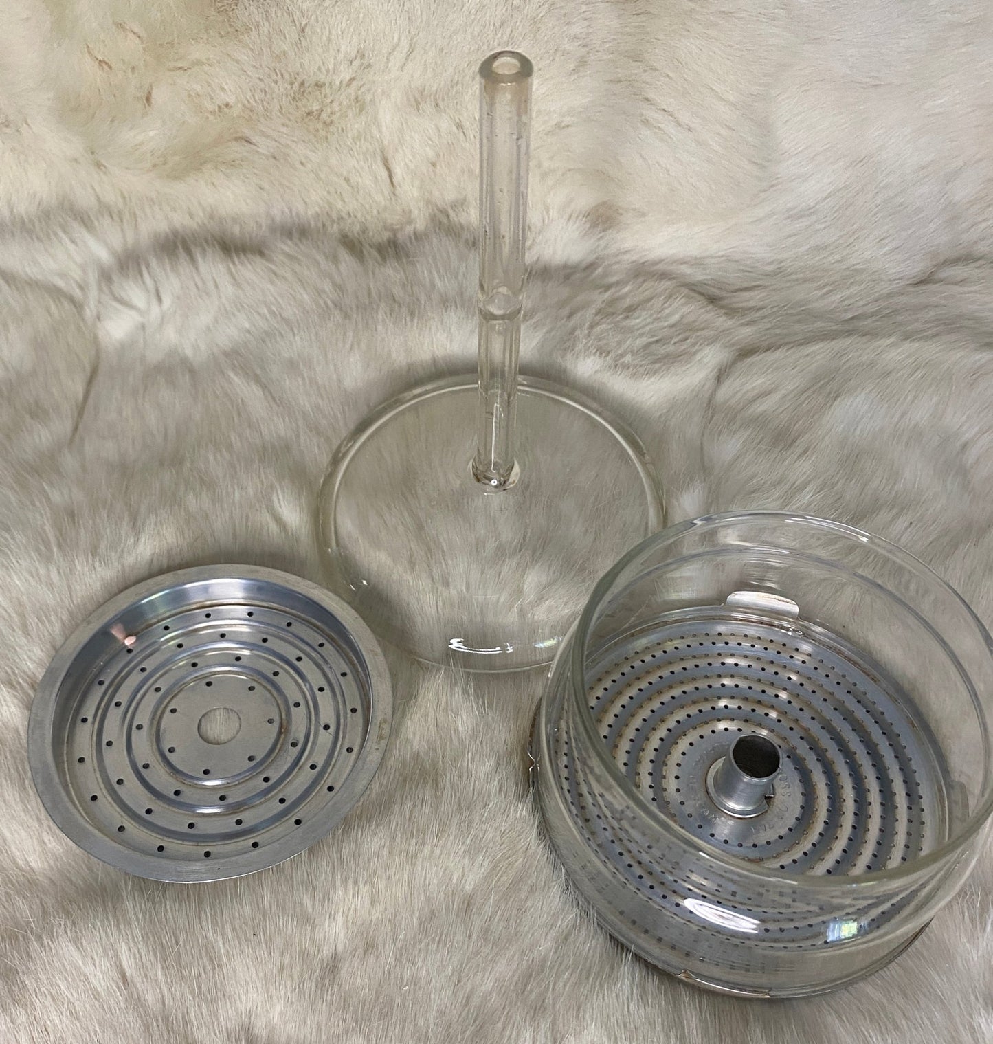 Vintage Pyrex Flameware 7756 6 Cup Glass Coffee Pot