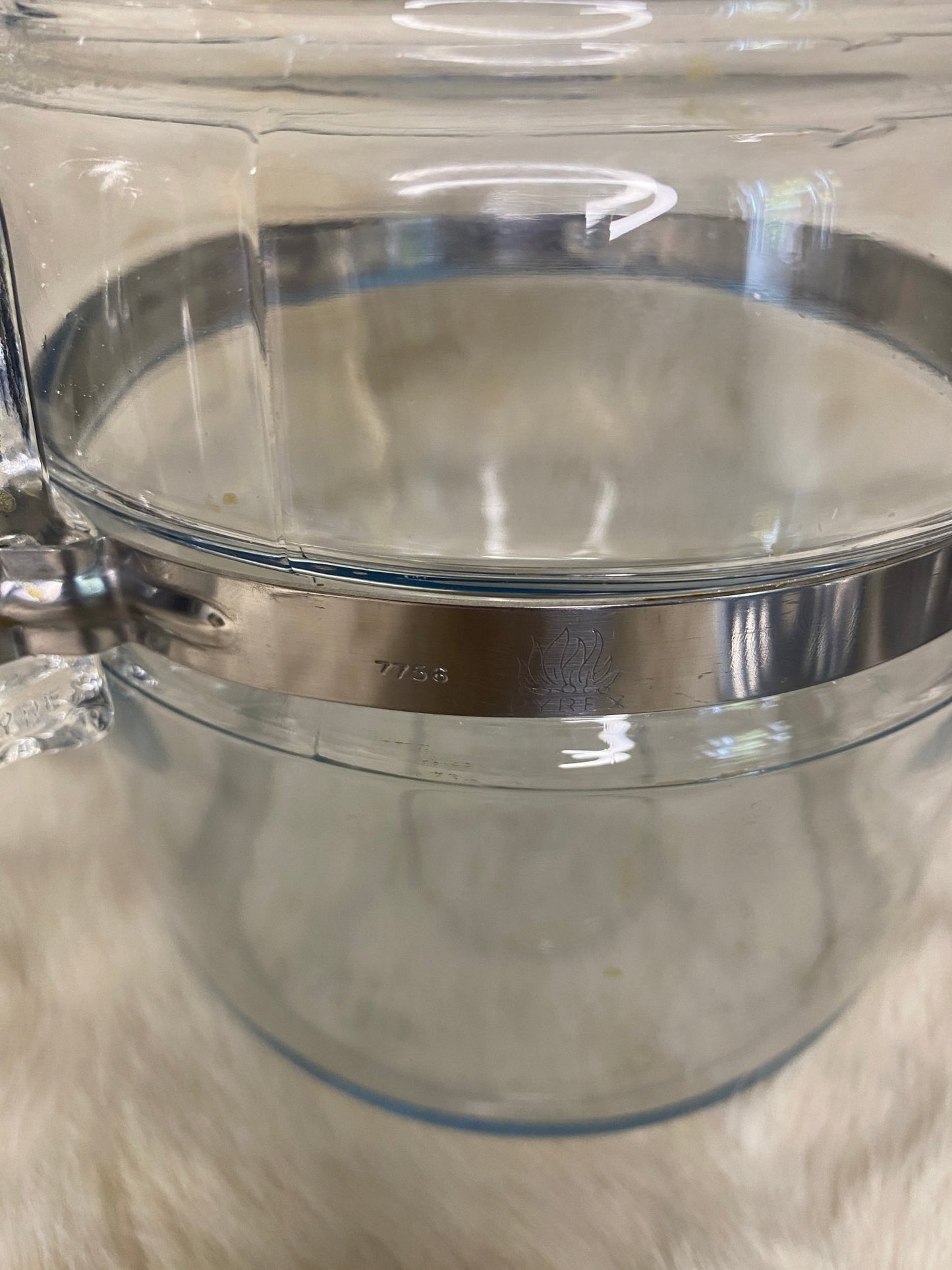 Vintage Pyrex Flameware 7756 6 Cup Glass Coffee Pot