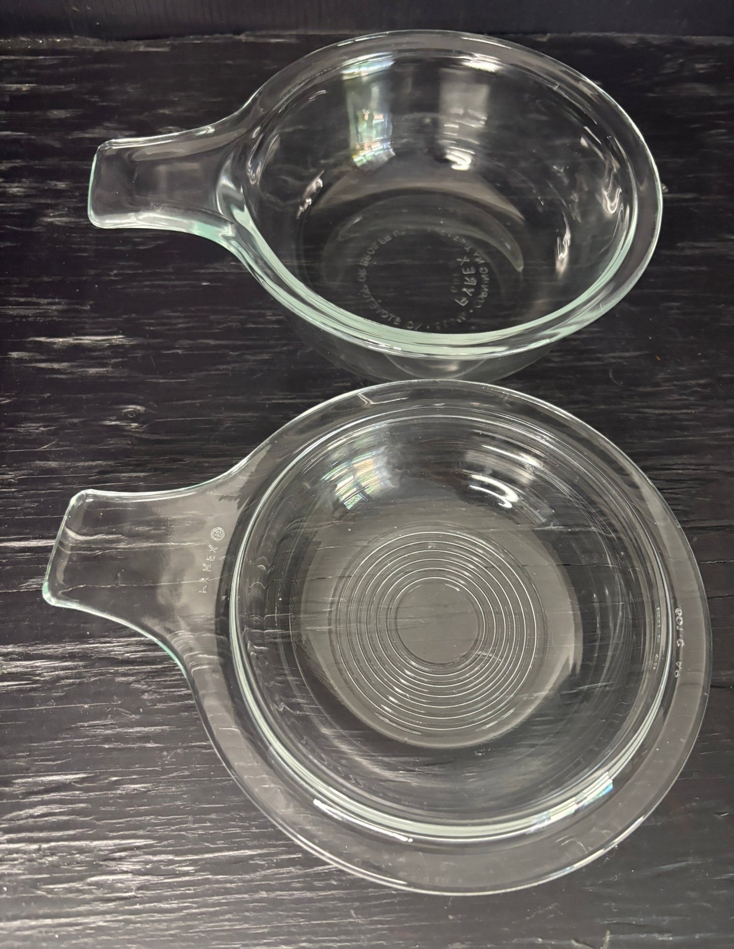 Vintage Pyrex Clear Casserole Dish