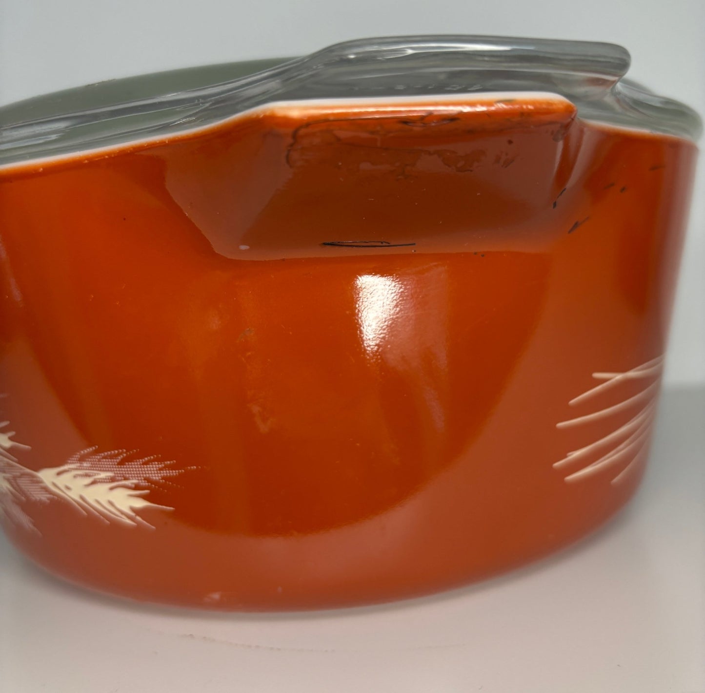 Vintage Pyrex Woodland Casserole Dish