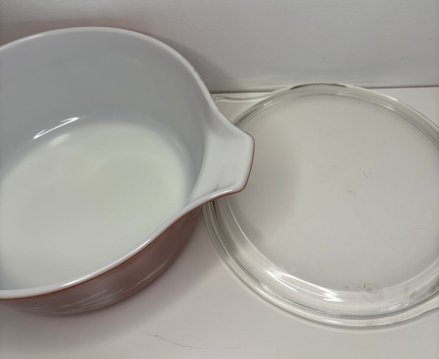 Vintage Pyrex Woodland Casserole Dish