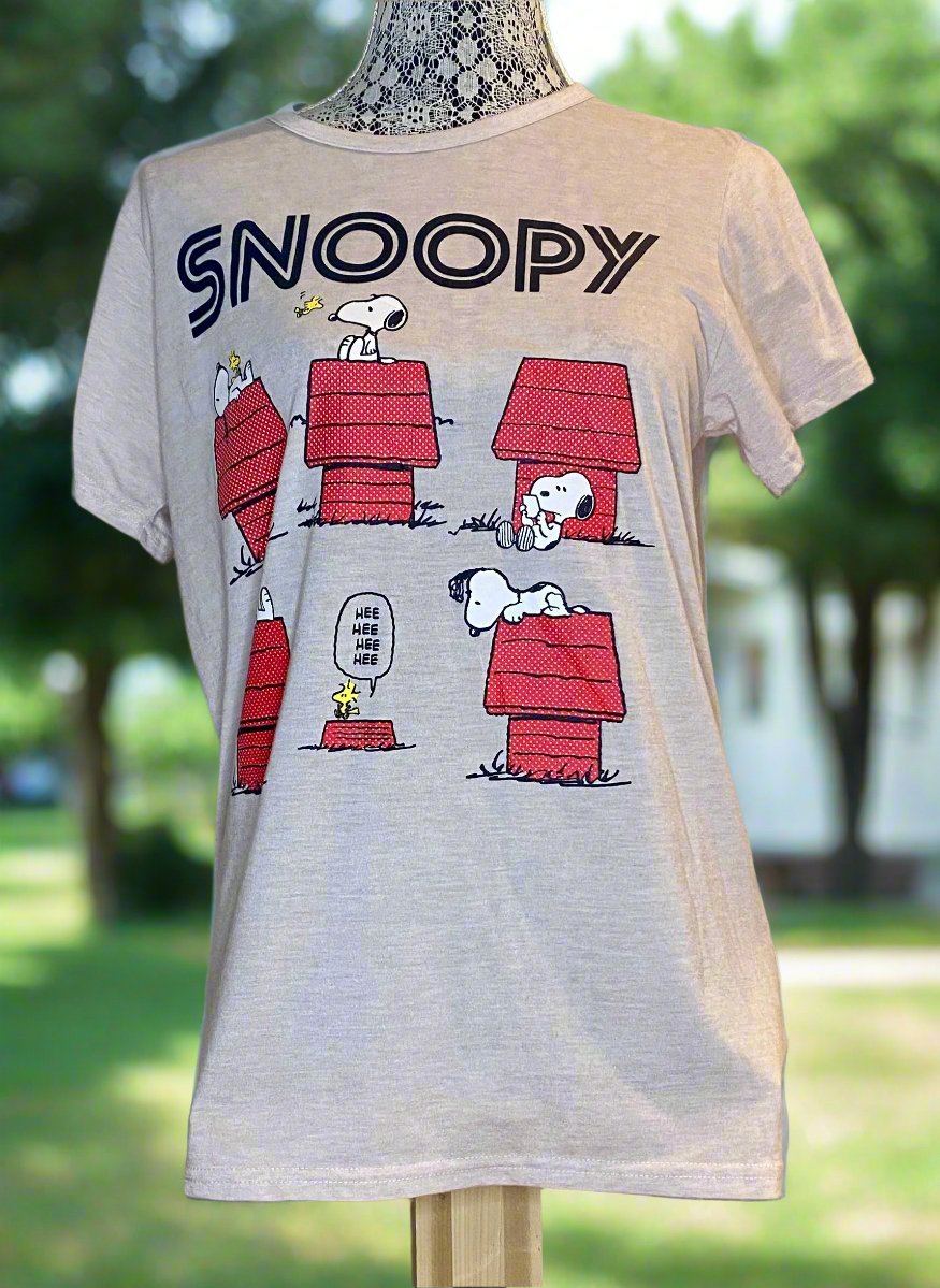 Vintage Retro Snoopy Woodstock T Shirt