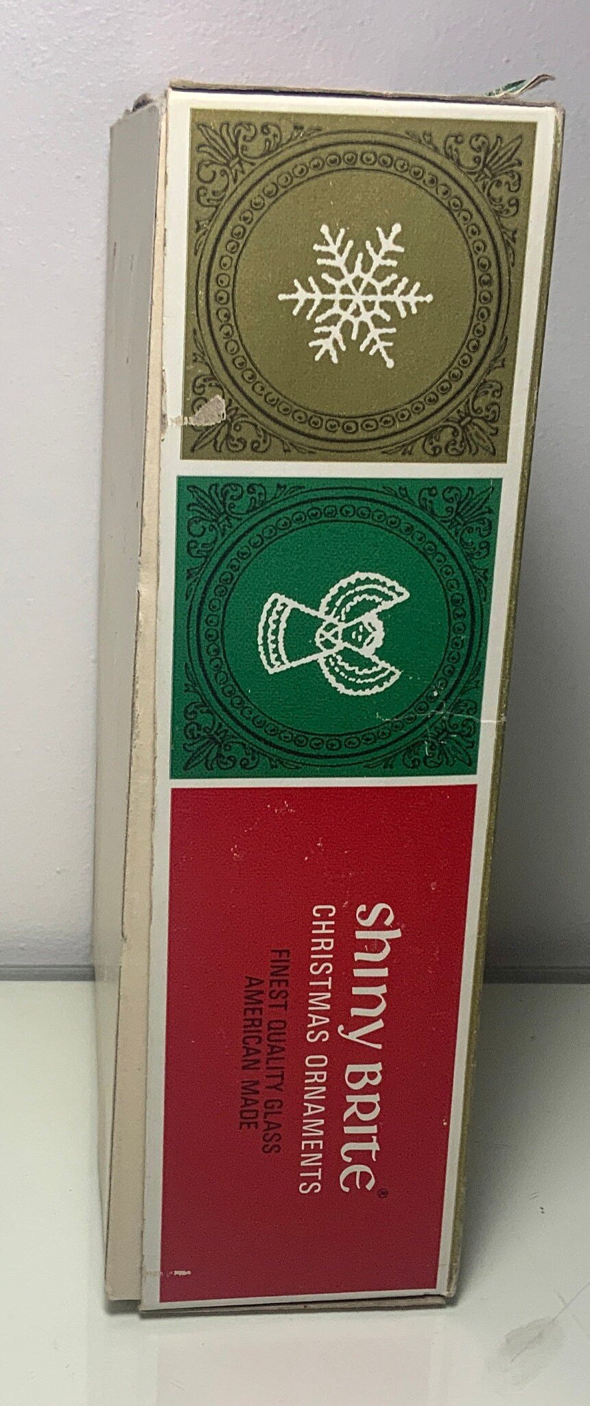 Vintage Shiny Brite Glass Christmas Tree Ornaments