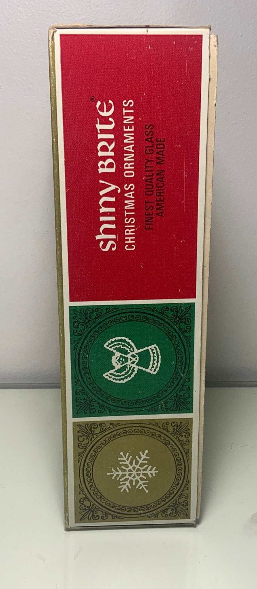 Vintage Shiny Brite Glass Christmas Tree Ornaments