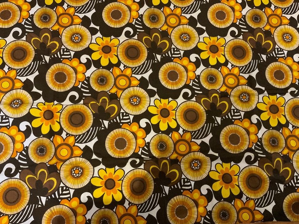 Vintage Sunflower Style Large Tablecloth