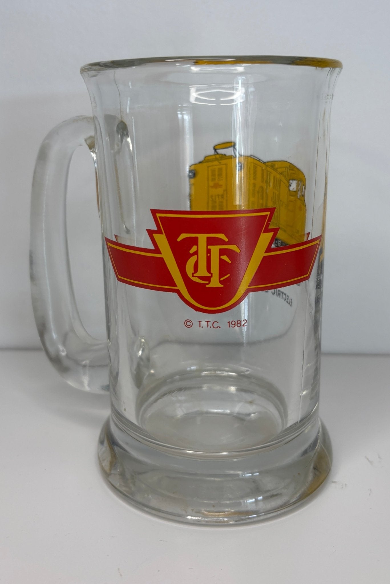 Vintage Toronto Transit Commission RT12 Electric Locomotive Beer Stein