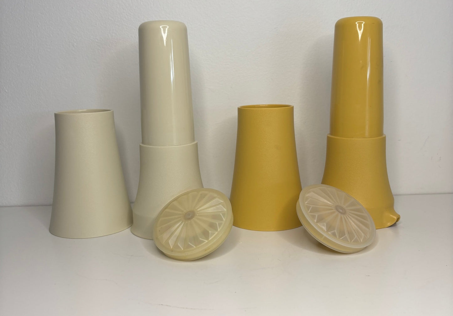 Vintage Tupperware Salad Dressing Cruets