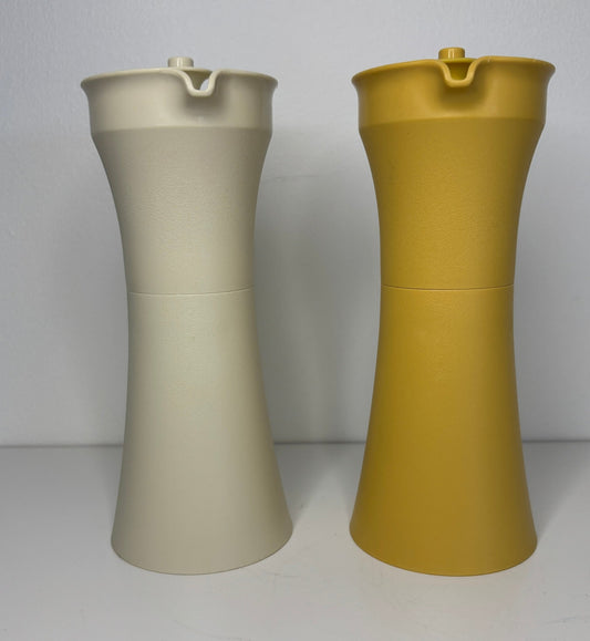 Vintage Tupperware Salad Dressing Cruets
