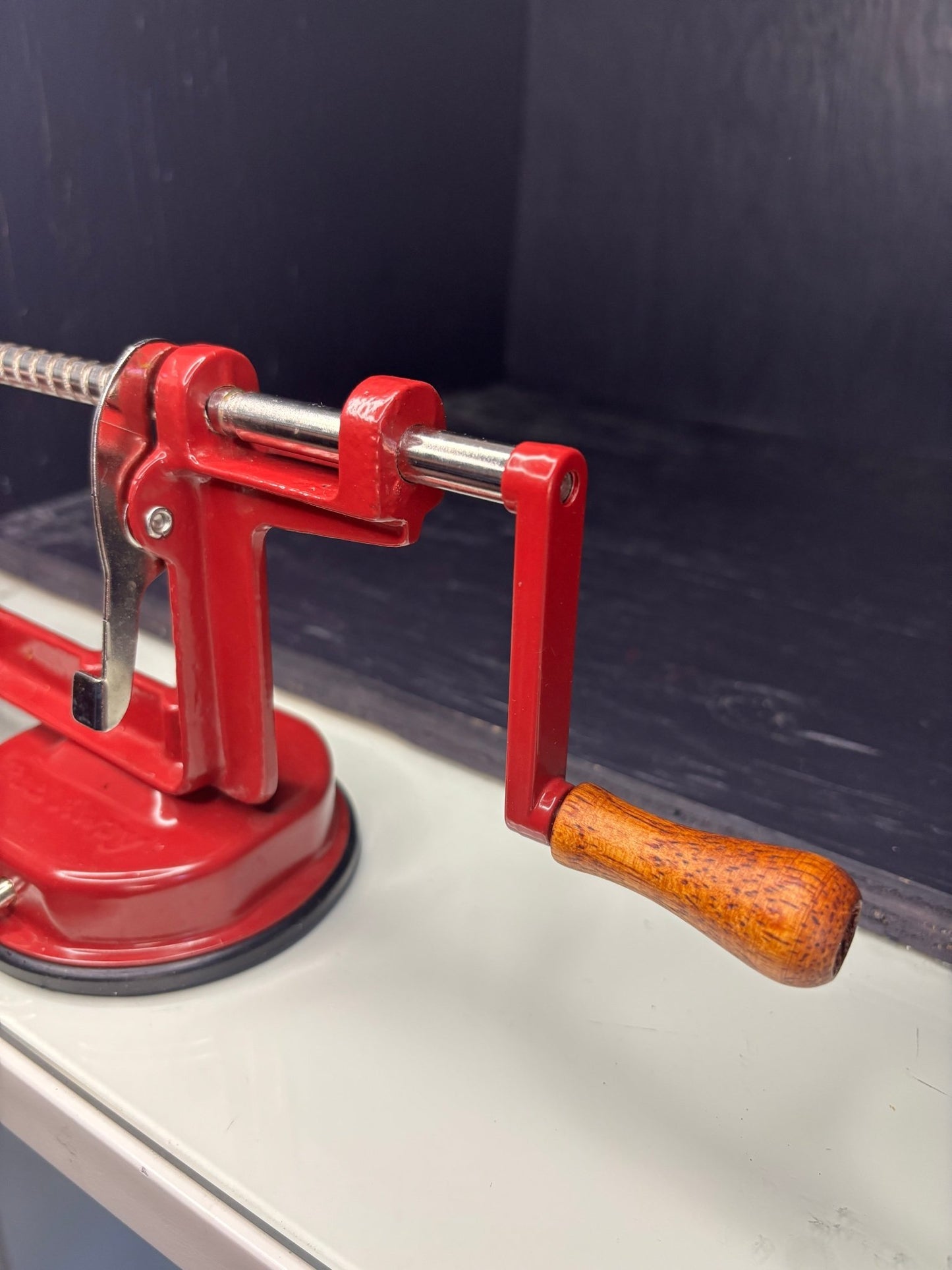 Williams-Sonoma Apple Peeler and Corer in red