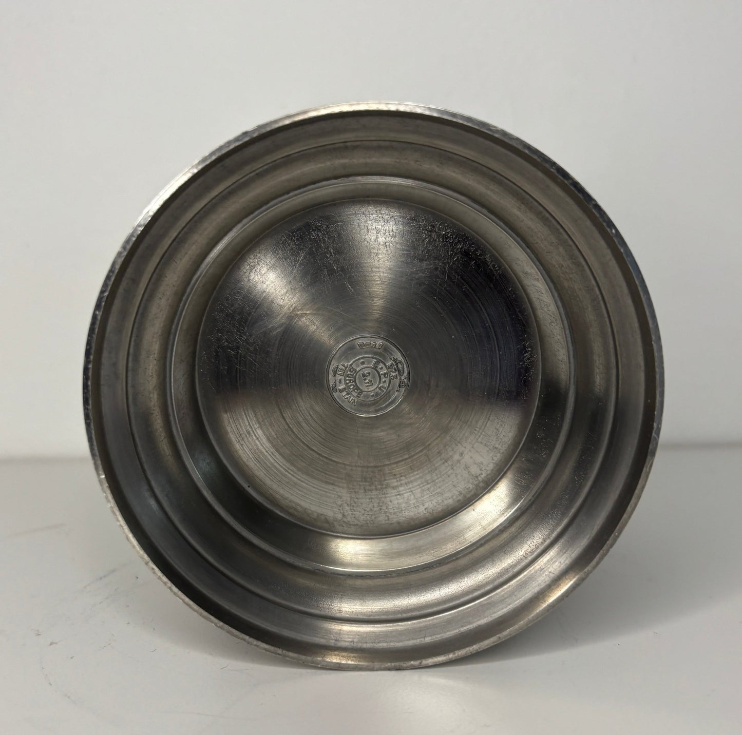 Woodland Hunt Theme Vintage Pewter Cup EPU 2.11 Europe