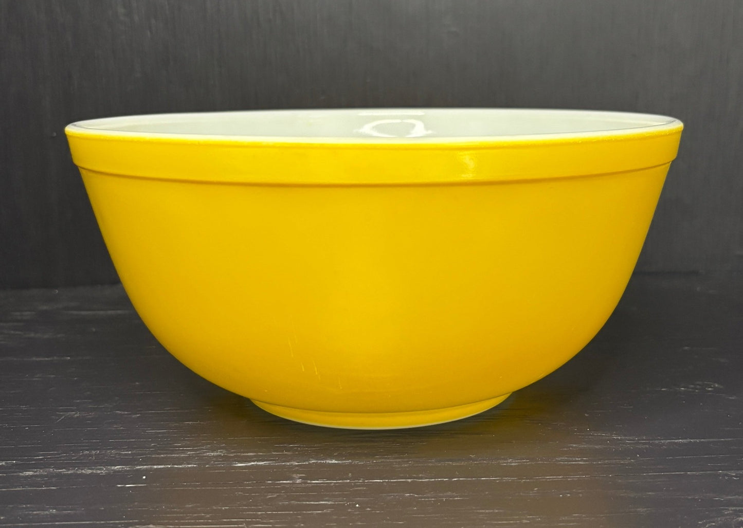 Yellow Pyrex Mixing Bowl
