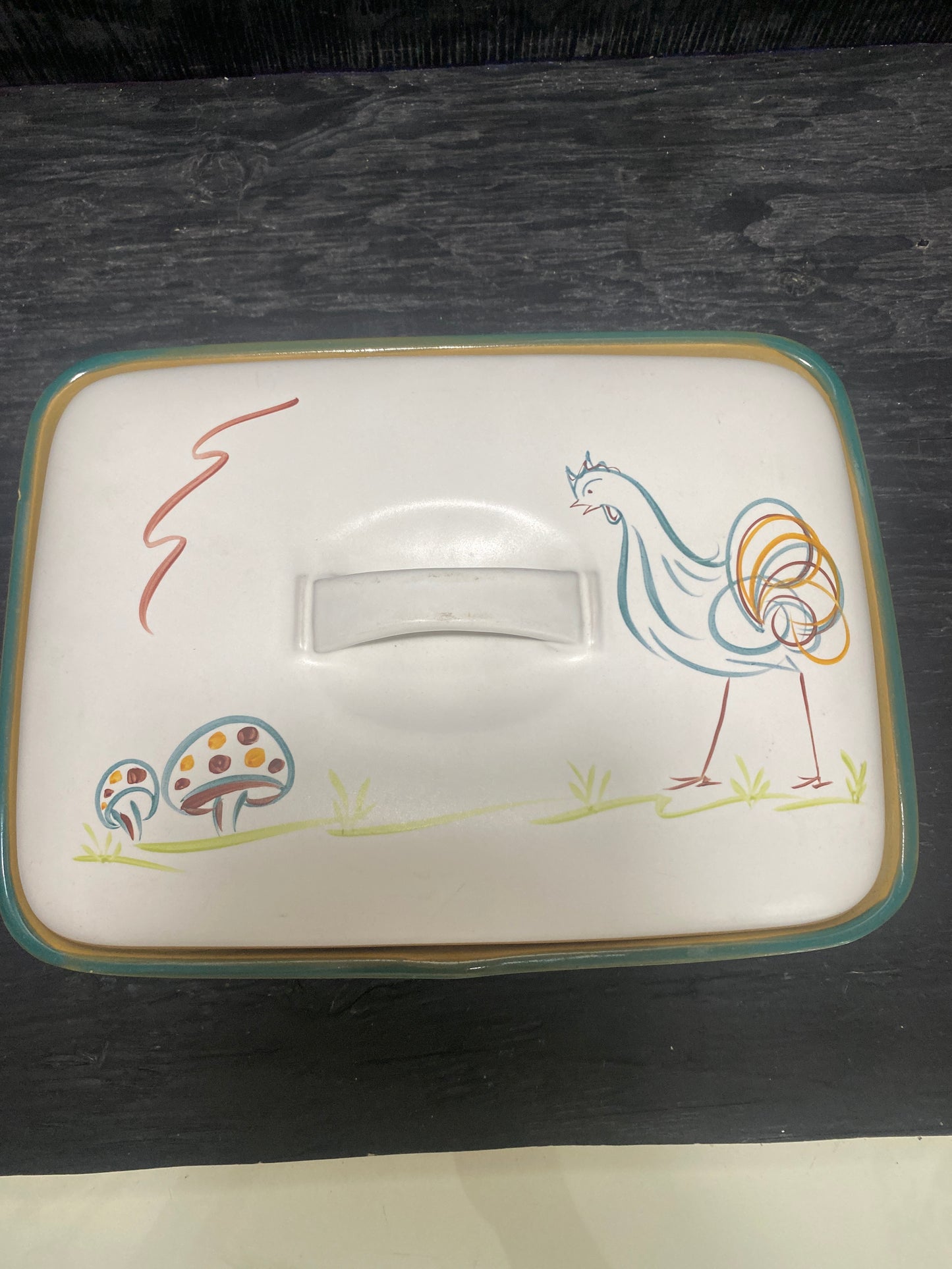 Denby Flair Sectioned Casserole Dish