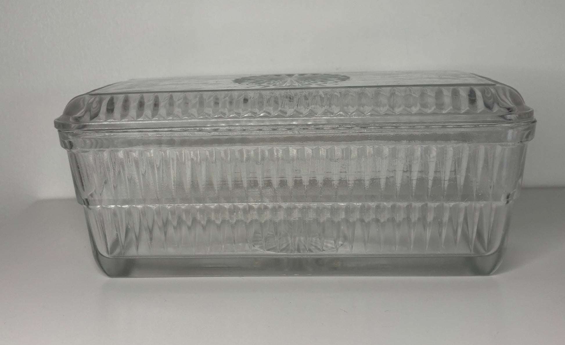 Hoosier Glass Refrigerator Container with Lid