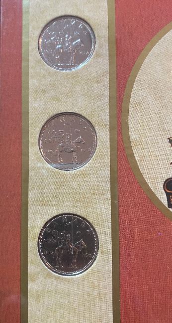 1973 The Year Canada Saluted the RCMP Coin and Stamp Framed Collection