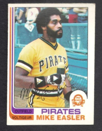 1982 Mike Easler O - Pee - Chee #235 Pittsburgh Pirates Baseball Card