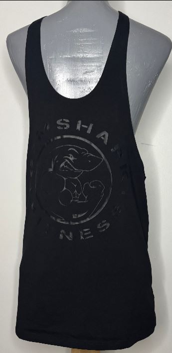 Gymshark Legacy Stringer Black Tank Top Muscle Shirt