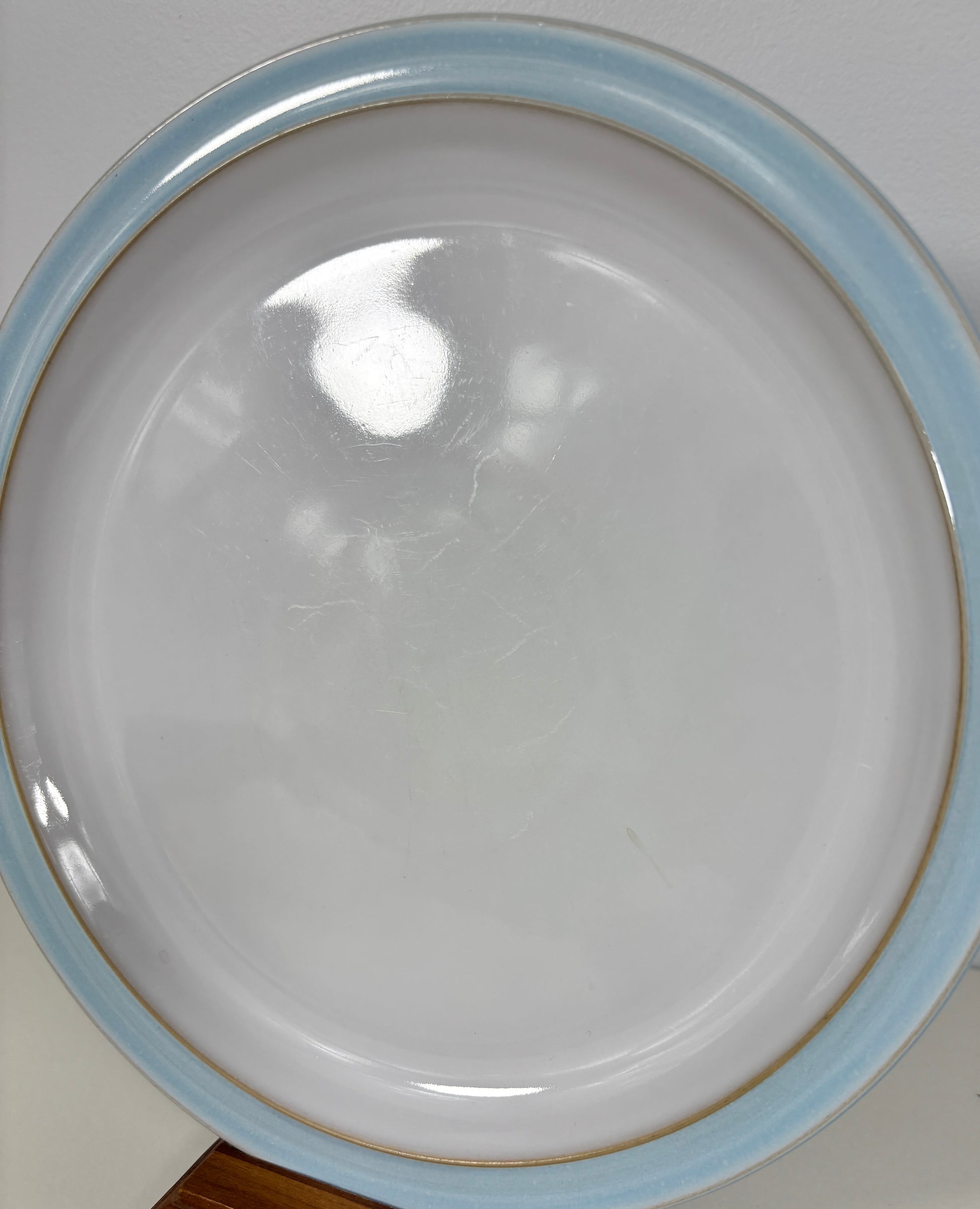 Denby Blue Linen Salad Plate