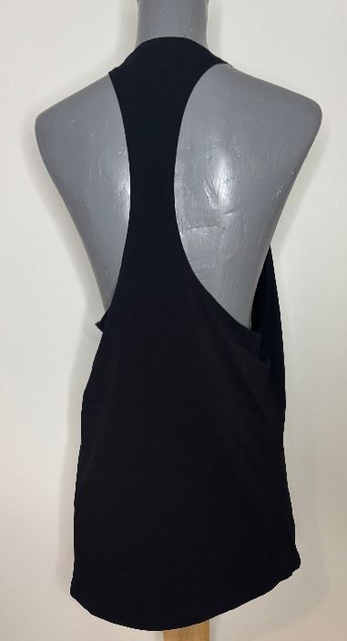 Gymshark Block Stringer Black Tank Top Muscle Shirt Adult Medium